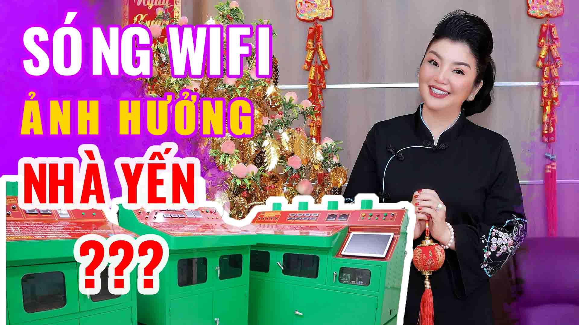 SÓNG WIFI ẢNH HƯỞNG ĐẾN NHÀ YẾN KHÔNG ???