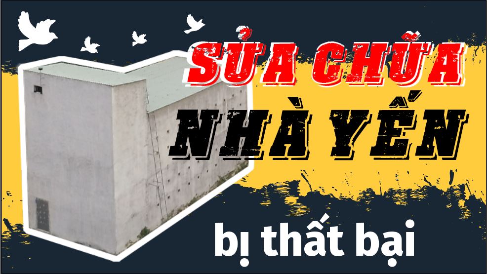 SỬA CHỮA NHÀ YẾN BỊ THẤT BẠI KHÔNG MẤT TIỀN