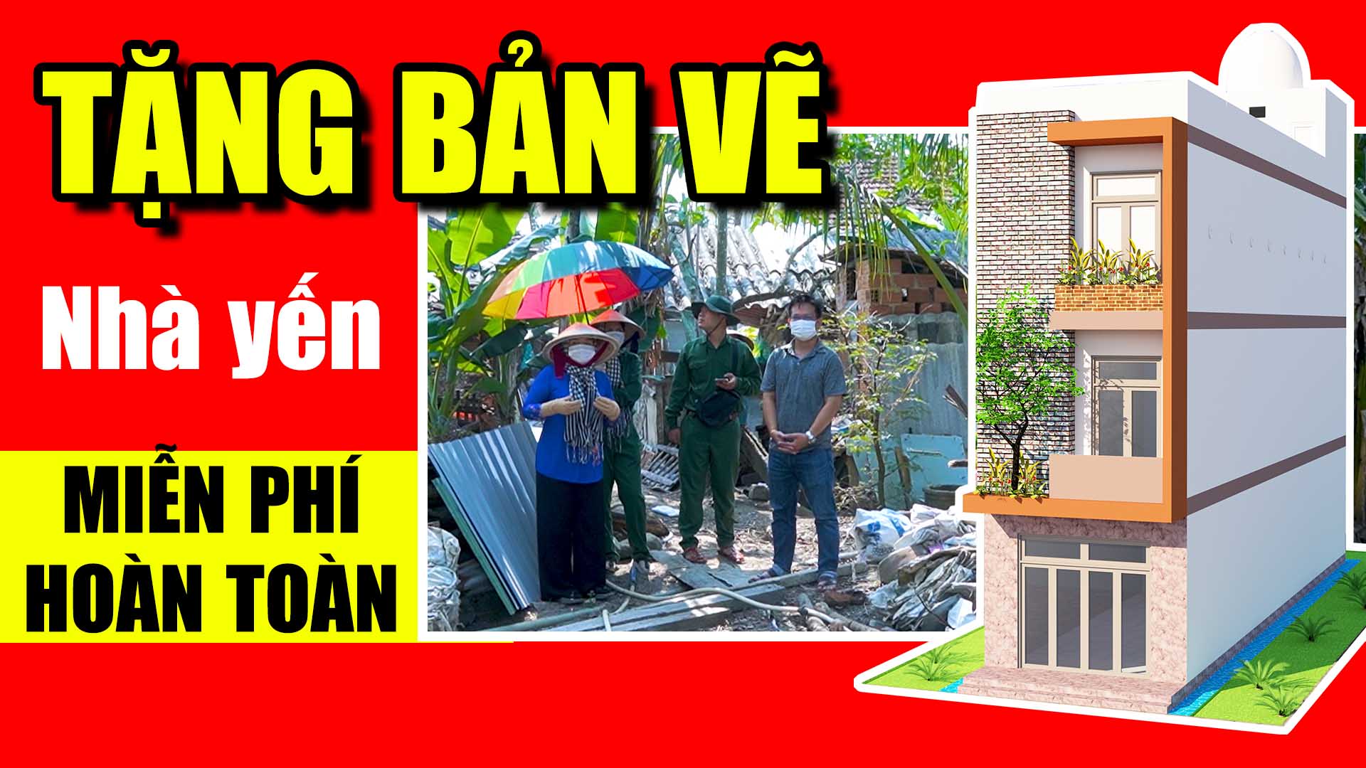 TẶNG BẢN VẼ KỸ THUẬT NHÀ YẾN MIỄN PHÍ