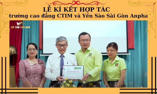 Lễ kí kết hợp tác với Trường Cao đẳng CTIM - Khởi đầu một hành trình mới