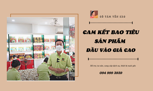 CAM KẾT BAO TIÊU SẢN PHẨM ĐẦU VÀO GIÁ CAO