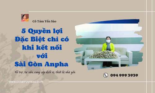 5 QUYỀN LỢI ĐẶC BIỆT CHỈ CÓ KHI KẾT NỐI VỚI SÀI GÒN ANPHA