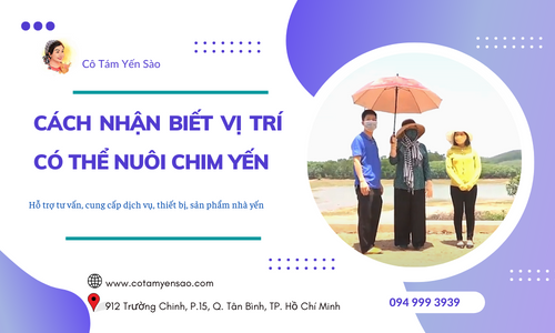 Cách nhận biết Vị trí có thể Nuôi chim yến không ?