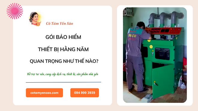 Gói bảo hiểm thiết bị hằng năm quan trọng như thế nào?