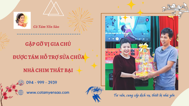 Tri ân Khách hàng thân thiết - Gặp gỡ vị gia chủ được Tám hỗ trợ sửa chữa nhà chim thất bại