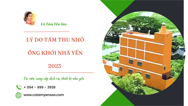 LÍ DO Tám thu nhỏ ống khói nhà yến 2023