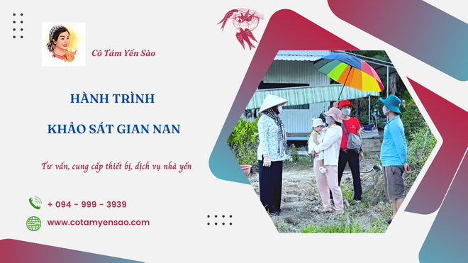 Hành trình khảo sát gian nan