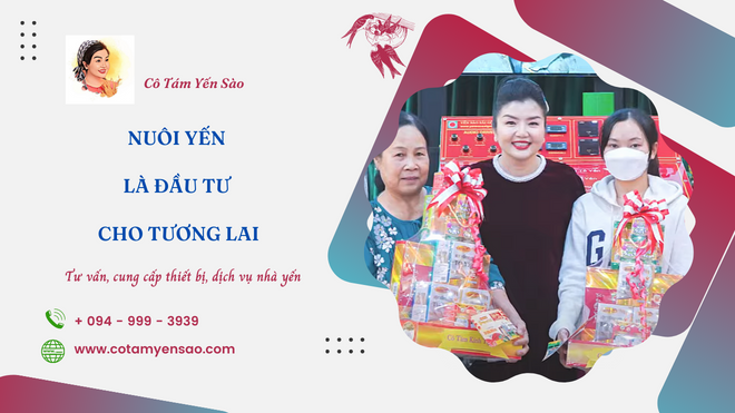 Nuôi yến là đầu tư cho Tương Lai