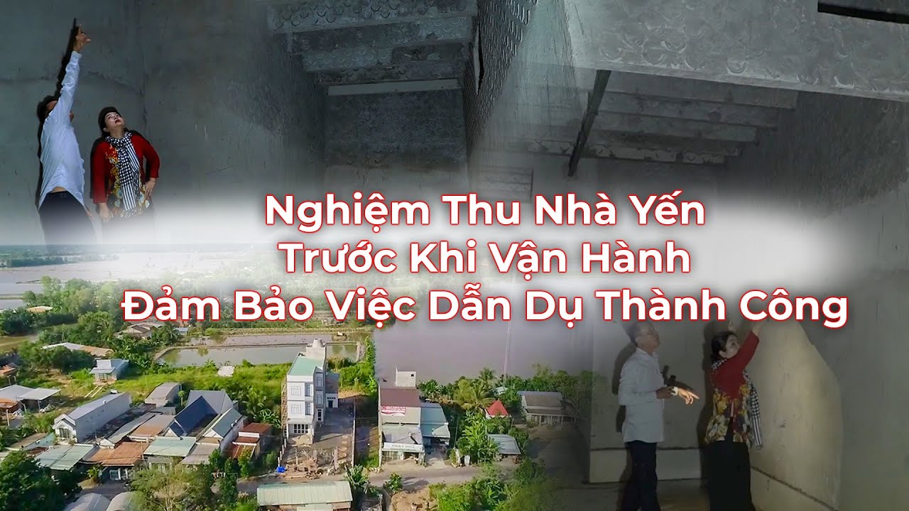 NGHIỆM THU NHÀ YẾN TRƯỚC KHI VẬN HÀNH - ĐẢM BẢO CHO VIỆC DẪN DỤ