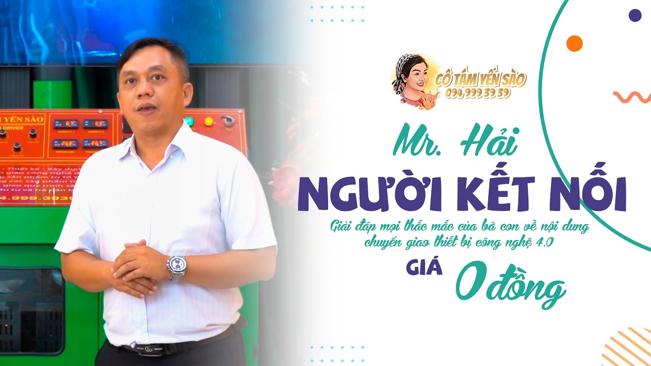 Mr.Hải người kết nối và giải đáp mọi thắc mắc cho bà con khi chuyển giao thiết bị 0 đồng