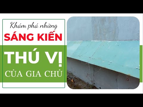 Những sáng kiến thú vị từ gia chủ nhà yến