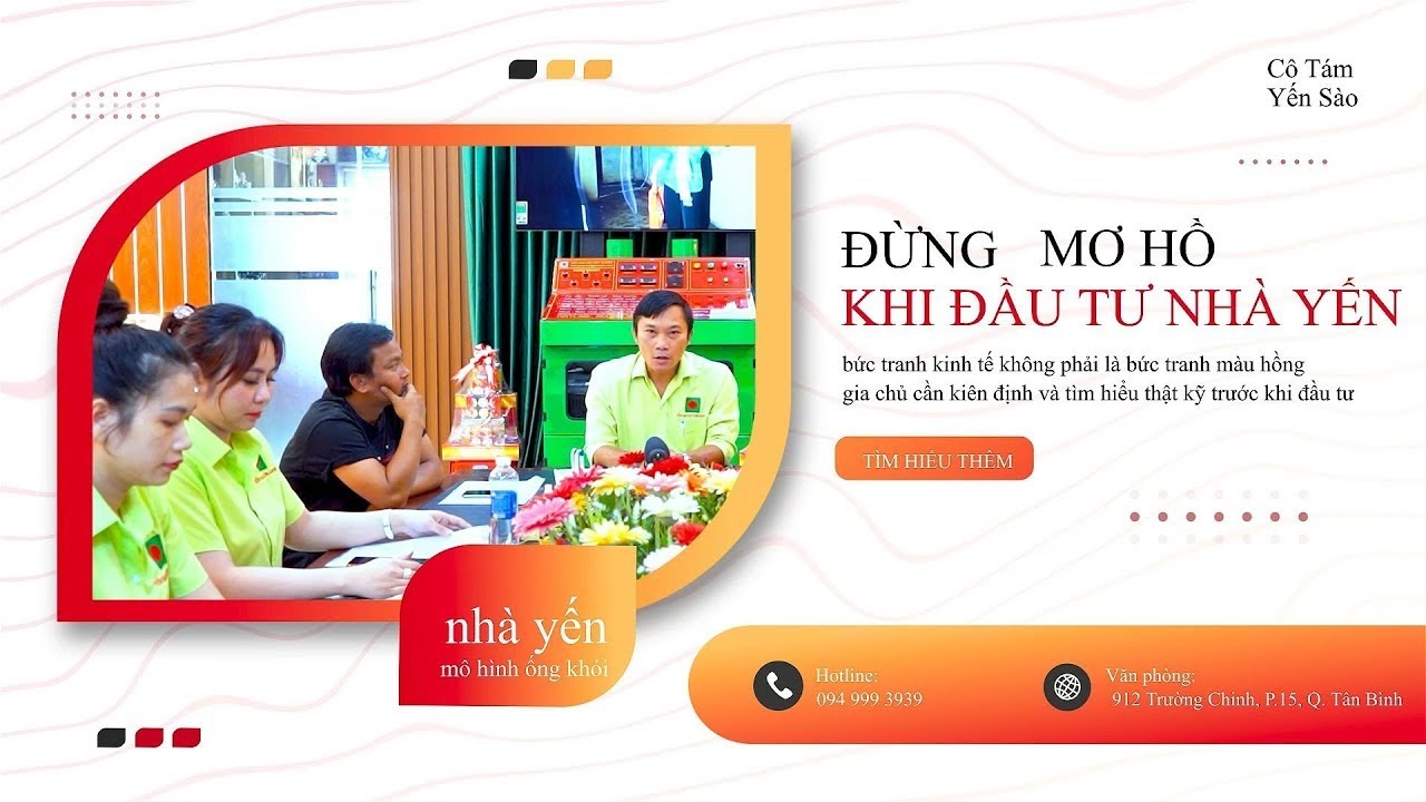 "ĐỪNG MƠ HỒ" khi đầu tư nhà yến