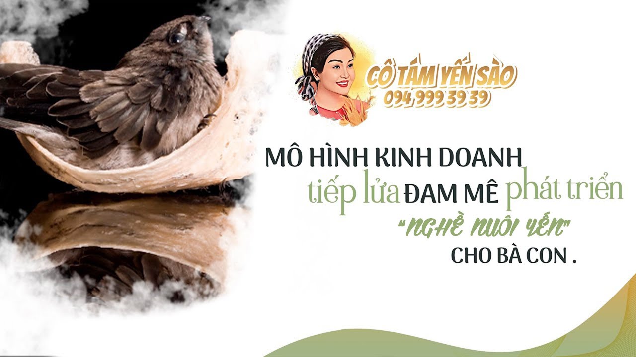 Mô hình kinh doanh tiếp lửa đam mê phát triển "NGHỀ NUÔI YẾN" cho bà con