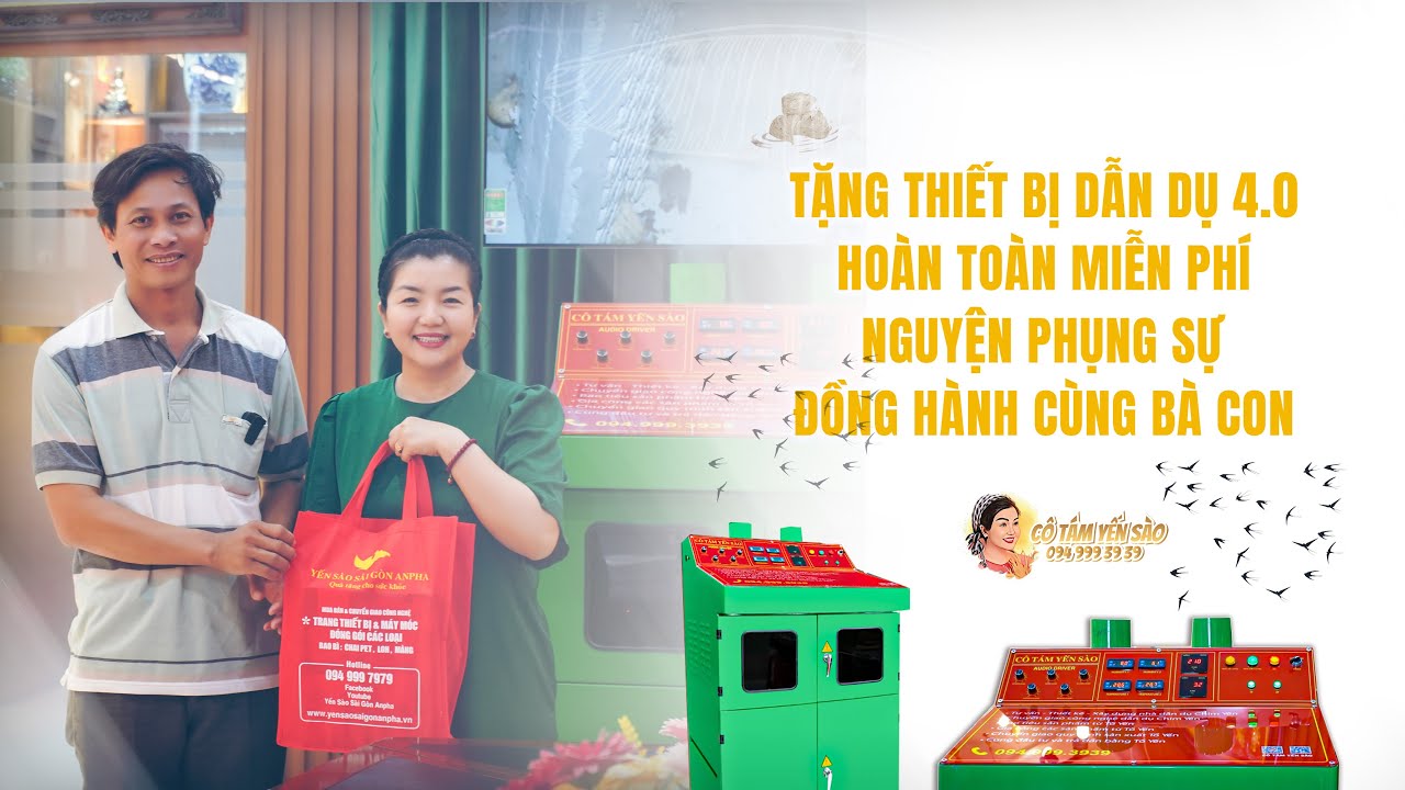 TẶNG THIẾT BỊ DẪN DỤ 4.0 - HOÀN TOÀN MIỄN PHÍ - NGUYỆN PHỤNG SỰ ĐỒNG HÀNH CÙNG BÀ CON