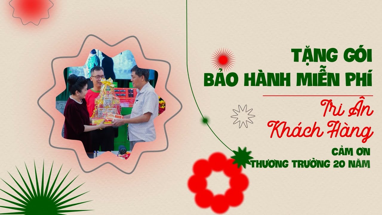 Tri ân Khách hàng thân thiết - Tặng gói Bảo Trì Thiết Bị Miễn Phí